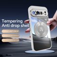 thumbnail image 3 of for Google Pixel 9 Magnetic Clear Case Compatible with MagSafe, Drop Protection Ultra Slim Shockproof Anti-Scratch Phone Case with Camera Lens Protector Dust-Proof for Men Women - Gray, 3 of 7