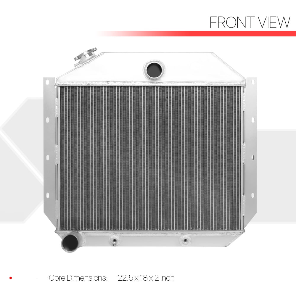 For International Harvester L//R//S-Series 3-Row Aluminum Radiator