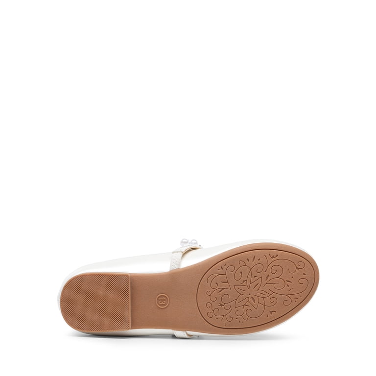 Dream Pairs Kids Kids Girls Slip-On Shoes Children Party Dress Dance Shoes  Flat Shoes IVORY US SIZE 8 - Walmart.com