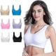 thumbnail image 1 of 6 Pack Genie Bra Seamless Sports Underwear Breathable Sexy Invisible Vest For Yoga Running, 1 of 5