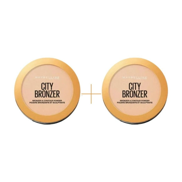 Maybelline City Bronze Bronzing Contour Powder 100 -2 Pack