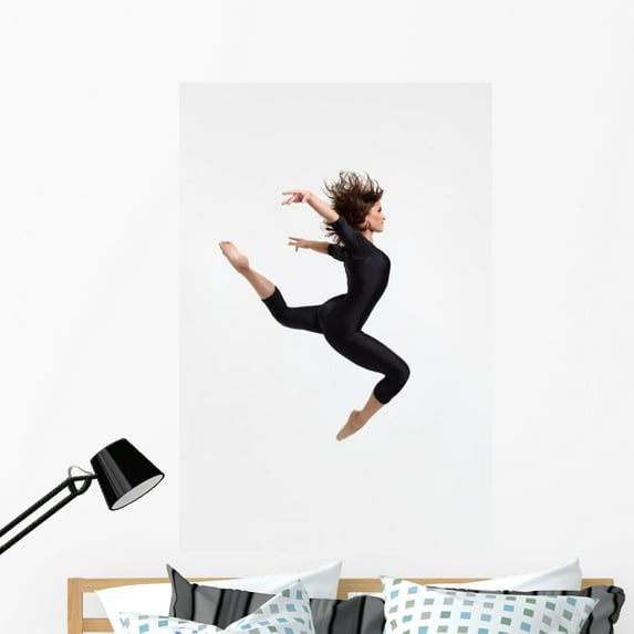 Dancing Wall Decal by Wallmonkeys Peel and Stick Graphic (48 in H x 34 in W) WM114333