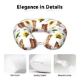 thumbnail image 4 of Disketp Rustic Western Charm Travel Pillow Memory Foam Neck Pillow Support Pillow for Camping, Sleeping Rest Cushion Airplane Pillow, 4 of 8