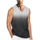 thumbnail image 1 of Hombres Casual Moda Sólido Cuello en V Deportes sin Mangas, 1 of 4