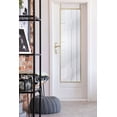 thumbnail image 3 of Better Homes & Gardens Metal Over-the-Door Mirror with Hardware, 14.5X51 IN, Brass Finish, 3 of 10