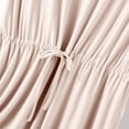 thumbnail image 5 of aidice Lounge Dresses for Women Round Neck Sleeveless Drawstring Ruched Comfy Soft Pajamas Dresses, 5 of 5