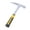 A, variant on Professional Rock Pick Hammer with Pointed Tip Geological Hammer with Shock Reduction Skid Handle Double for Head Hammer