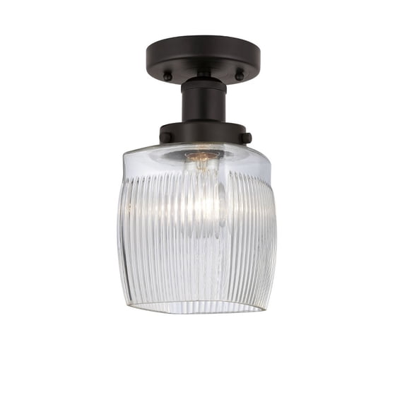 Innovations Lighting - Colton - 1 Light Semi-Flush Mount In Industrial
