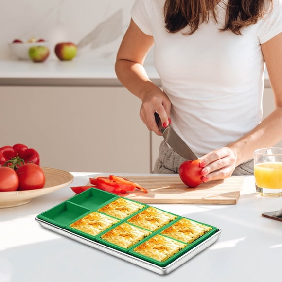 Séparateurs de Plateaux en Silicone pour Sécheuses / Accessoires Flexibles pour Congélateur / Plateaux Organisateurs de Déshydrateur Alimentaire de Taille Moyenne