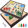 thumbnail image 4 of Wooden Multifunctional Chess Toy Board Game for Children 1Set, 4 of 5