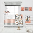 thumbnail image 3 of Bacati - Construction Yellow/Orange/Grey/Blue Musical Baby Crib Mobile, 3 of 8