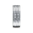 thumbnail image 3 of Benchmark� Cobalt-Chrome� 8mm Comfort-fit Satin-finished Wedding-Band, 3 of 7