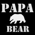 thumbnail image 3 of CafePress - Papa Mama Baby Bear Men's Dark Pajamas - Men's Dark Loose Fit Cotton Pajama Set, 3 of 7