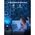 thumbnail image 4 of Proyector LED de cielo estrellado Galaxy Light - Proyector de luz estrellada con ondas de agua Control remoto/Bluetooth 5.0/3 niveles de brillo Luces de juego Luces nocturnas para niños Adultos, 4 of 8