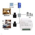 thumbnail image 4 of Medidor De Energía Inteligente WiFi, Análisis De Datos Medidor De Electricidad Inteligente WiFi Multifuncional Riel Guía De 35 Mm Para El Hogar, 4 of 7