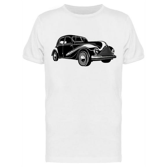 Vintage Retro Automobile T-Shirt Men -Image by Shutterstock, Male Small