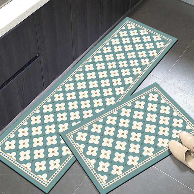 Kitchen Rugs And Mats Set Of 2, Seasonal Holiday Cooking Sets NonSlip