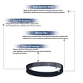 thumbnail image 3 of Replacement Part For PR-1000, Style UB3, 6200, 6400 Series Vacuum Cleaner Flat Belt (1 Belt), 3 of 3