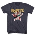 thumbnail image 1 of Popeye T-Shirt pour Adulte Bleu Marine Chiné Star, 1 of 2