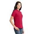 thumbnail image 4 of Port Authority ® Ladies Heavyweight Cotton Pique Polo. L420, 4 of 6