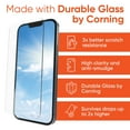 thumbnail image 2 of onn. iPhone 16e / 14 / 13 / 13 Pro Corning Glass Screen Protector, 2 of 6