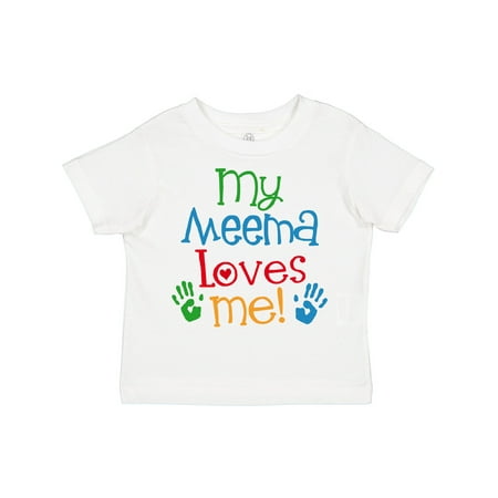 

Inktastic My Meema Loves Me Boys or Girls Toddler T-Shirt