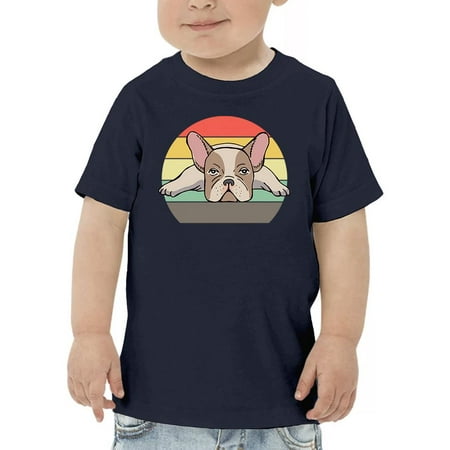 

Retro Style Frenchie Bulldog T-Shirt Toddler -Image by Shutterstock 3 Toddler