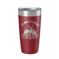 thumbnail image 1 of Deer Hunter Funny Tumbler Travel Mug I'm Into Fitness Fitting This Deer In My Freezer Insulated Laser Engraved Hunting Gift Coffee Cup 20 oz Maroon, 1 of 1
