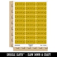thumbnail image 2 of Confidential Double Line Border Document Sticker Set - Yellow - Matte Finish - 1.75" Medium, 2 of 7