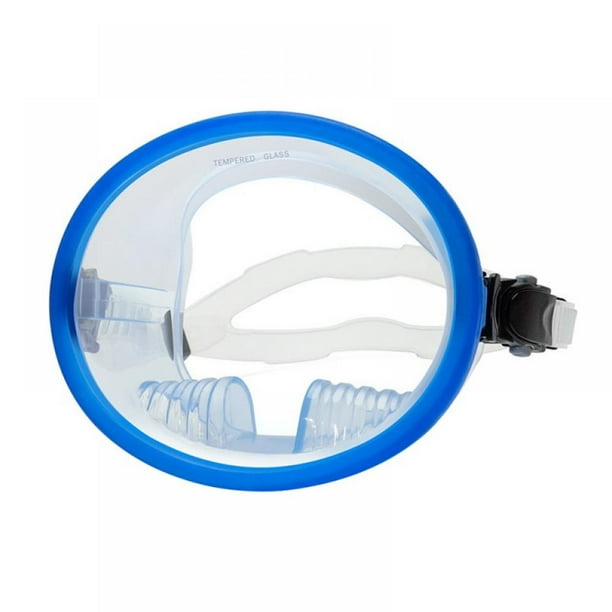 Snorkelling Mask Anti Leak Full Face Snorkel Set, Stainless Steel Oval