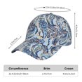 thumbnail image 2 of Lukts Paisley Floral Branches Pattern Cap Hat for Men/Women,Unstructured/Cotton, 2 of 6