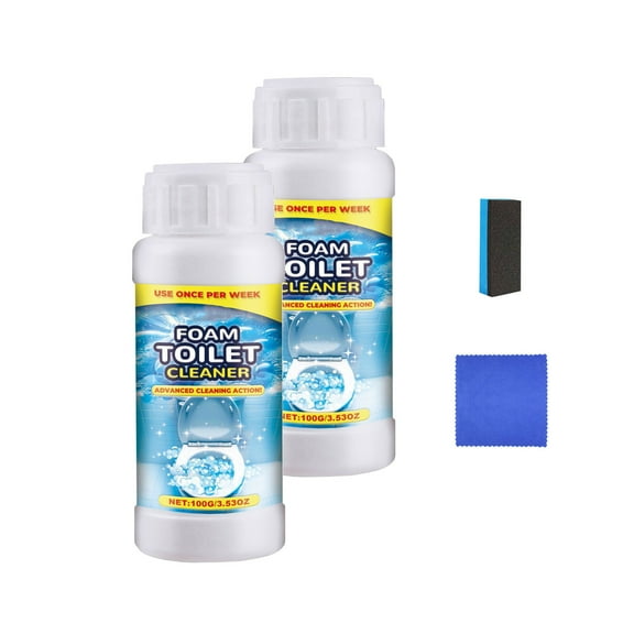 Extra Strong Drain Cleaner Foam - Powerful Pipe Clog Remover for Kitchen Sinks, Bathroom & Toilet Drains - Fast Acting Formula