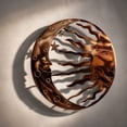 thumbnail image 4 of Metal Wall Art | Metal Sun Moon Decor Celestial Theme Bohemian Decor | Gift for Housewarming | Living Room Wall Decor | Outdoor Wall Decor, 4 of 8