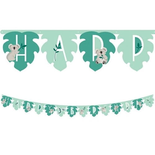Chugging All Aboard 1st Birthday Party Jumbo Letter Banner Kit Paper 65 x 20 Multi 2-Piece