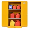 thumbnail image 5 of Sandusky 60-Gal. Steel 2-Door Freestanding Flammable Safety Cabinet, Yellow, 5 of 11