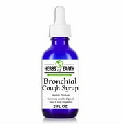 Bronchial Cough Syrup Herbal Tincture, Sinus and Lung Congestion, High Quality, No Fillers