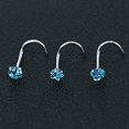 thumbnail image 2 of DESIGNICE Nose Studs Designed for Comfort Nose Jewelry Casual and Formal Wear Nose Hoop Style7, 2 of 2
