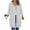 Light Gray, variant on Stralyhd Women's Zip Up Hoodies Skin Friendly Long Tunic Sweatshirts Oversized Casual Long Sleeve 2026 Fall Hoodie Jacket Coat Beige XL