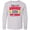 AC-Heather Grey, variant on Inktastic That's My Awesome Sister Out There with Softballs Long Sleeve Youth T-Shirt