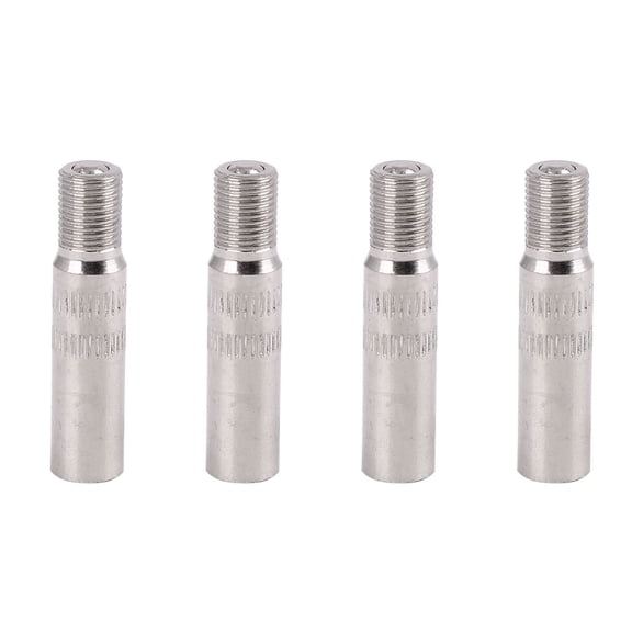 4pcs 39mm Chrome Tyre Wheel Valve Stem Cap Extension Extender for Car Truck