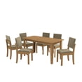 thumbnail image 2 of Juego Comedor Kappesberg 1.6m con 6 Sillas Luna Canela/Beige, 2 of 11