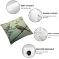 thumbnail image 6 of Fenyluxe Throw Pillow Covers Robin Sitting On Tree Branch Red Yellow Leaves Autumn Bird Fall White Nature Decorative Square Pillowcases Cushion Cover 2pcs White, 6 of 7