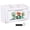 White, variant on Hvxrjkn 3-Compartment Kitchen Utensil Holder – Water-Resistant, Countertop Organizer for Silverware, Forks, Spoons & Spatulas