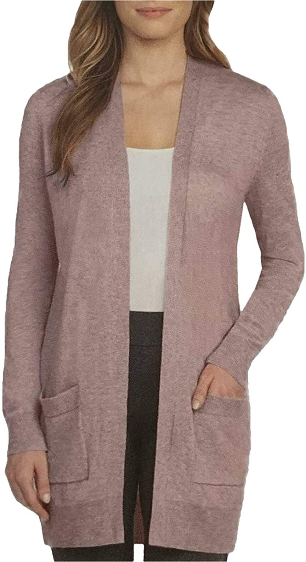 mauve duster cardigan