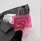 thumbnail image 2 of Bolso cruzado transparente para mujer, bolso de mano informal de PVC transparente para mujer (rosa) Ndcxsfigh Para Estrenar, 2 of 8