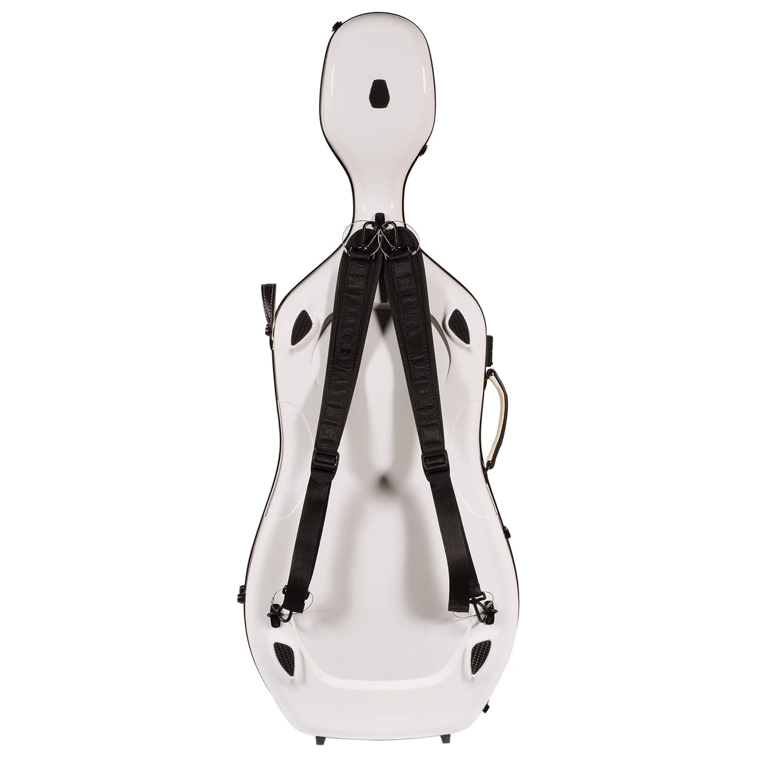 Gewa Air 3.9 4/4 Cello Case Thermoplast - White/Black