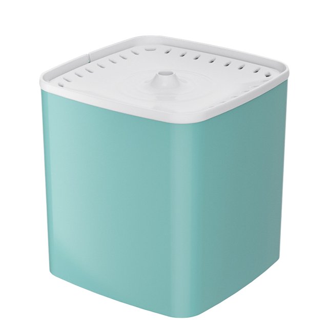 Bebedero de agua para gatos USB Mute Dog Bebedero Fuente Accesorios para mascotas (Verde) Ehuebsd Libre de BPA