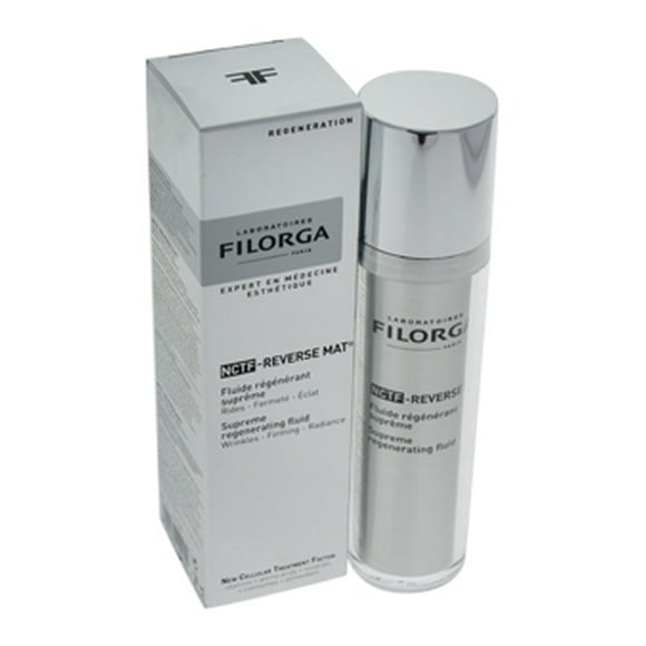 Filorga NCEF-Reverse Mat Face Cream, Moisturizing Facial Cream with Hyaluronic Acid, Collagen, and Vitamins A, H, and E to Visibly Reduce Wrinkles, Bo