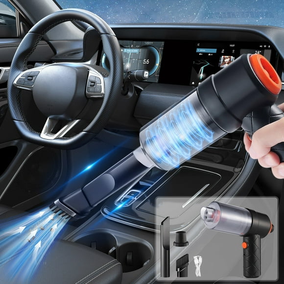 EGNMCR Car Vacuum Cleaner With High Power Suction And Blowing Function And Pet Hair Remover dust collector