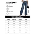 thumbnail image 4 of EMMIOL Women's Baggy Boyfriend Jeans Mid-Low Waist Vintage Wide Leg Denim Streetwear Pants, 4 of 8